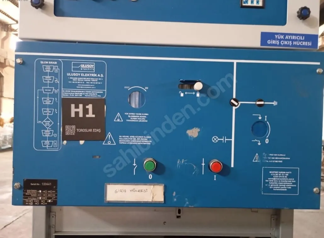 ULUSOY Yük ayırıcılı giriş çıkış hücresi